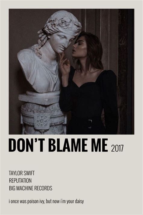 don’t blame me in 2021 | Taylor swift book, Taylor swift songs, Taylor ...