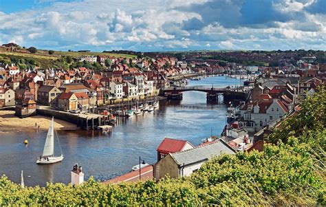 Beautiful North Yorkshire. | House near river, Whitby england, Yorkshire
