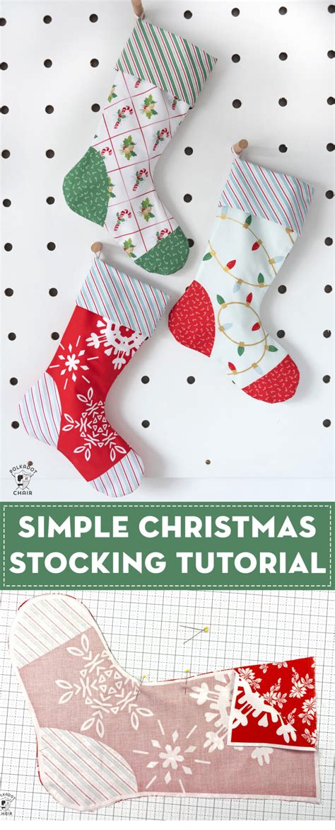 Easy Tutorial for Christmas Stocking 的图像结果