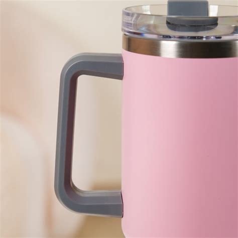 Stainless Steel Insulated Tumbler With Straw - Tumbler With Lid | Nestasia