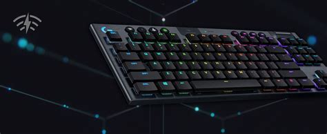 Logitech G915 LIGHTSPEED TKL Tenkeyless Wireless Mechanical Gaming ...