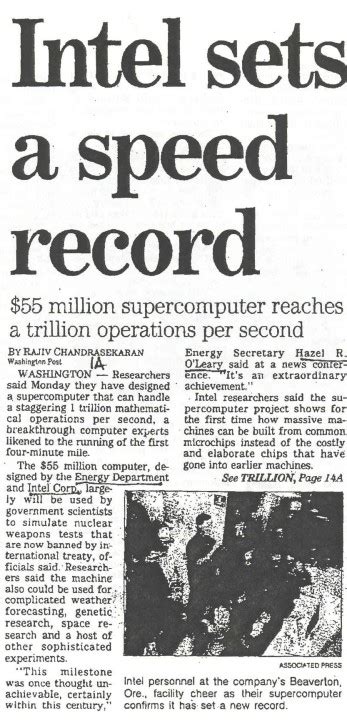 Image result for Supercomputer History