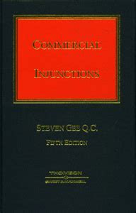 Aditya Books | Gee on Commercial Injunctions with Supplement