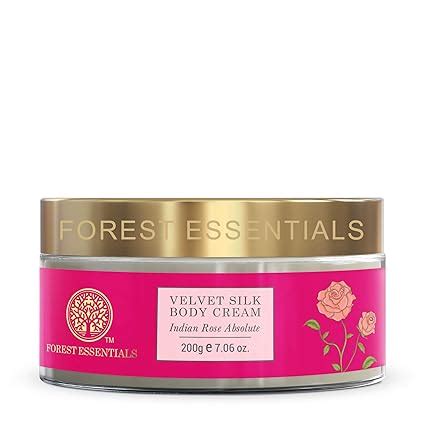 Forest Essentials Velvet Silk Body Cream Indian Rose Absolute 200g ...