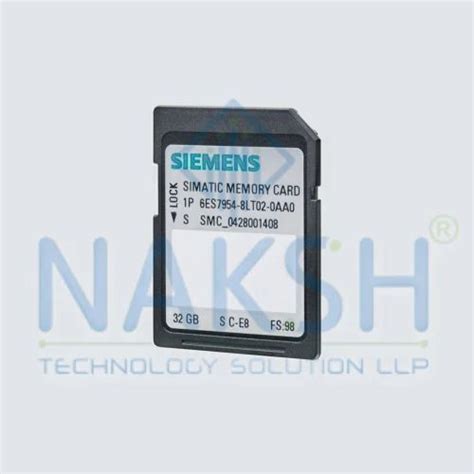 Siemens S7-1200 Memory Card - Siemens Simatic micro memory card 6ES7954 ...