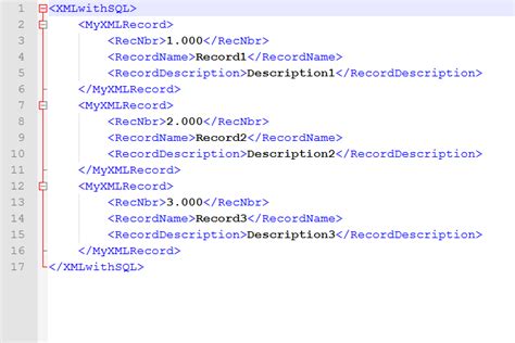 XML to SQLite 的图像结果
