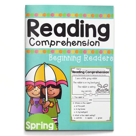 Reading Comprehension For Beginning Readers – Fun Practice Book With ...
