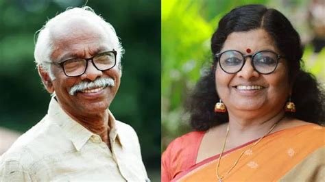 M N Karassery and K A Beena honoured with Basheer memorial award ...