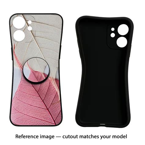 Buy White Pink Leaf Moto G64 5G Pop Case at just Rs.169 – Casekaro