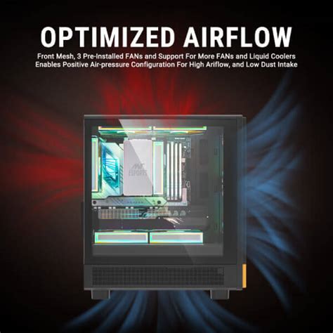 Buy Ant Esports PC Case 300 Air Mini, best price