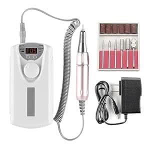Nail Care Kit, Nail Drill Machine Portable Rechargeable Electric Nail ...