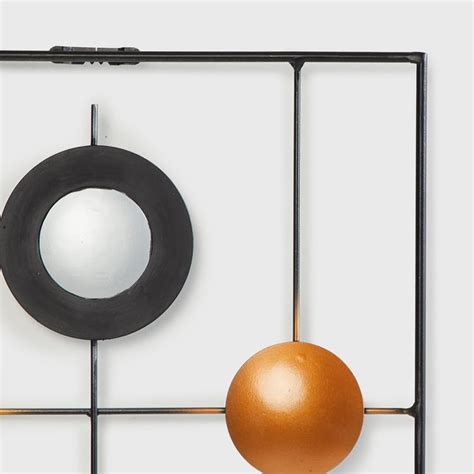 Buy Iliano Metal Square Wall Art from Home Centre at just INR 799.0