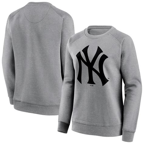 Womens New York Yankees Iconic Mono Logo Graphic Crew Sweatshirt ...