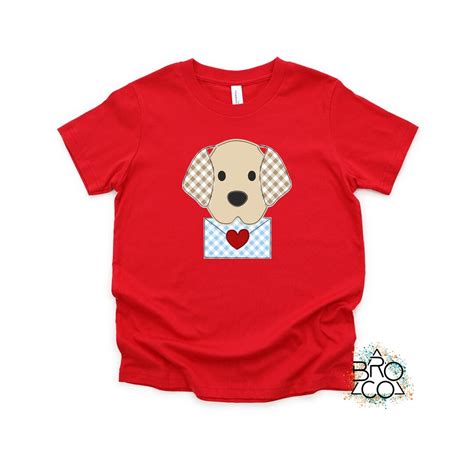 Valentine Shirt Boy | Puppy Love Shirt | Valentine Dog Shirt | Boys ...
