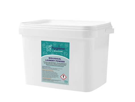 Hygiene by Beaucare Biological Laundry Powder - 10kg | Beaucare Medical Ltd