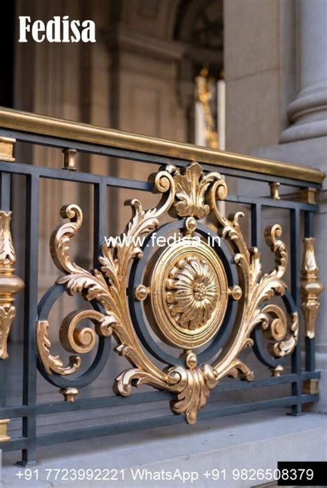 Heavy Duty Brass Railing Design For Durability Aluminum Windows With ...