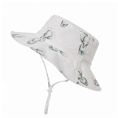 Summer Baby Bucket Hat Uv Protection Animal Cap Ch... - Grandado