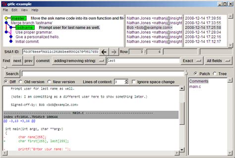 Git GUI Windows Tutorial 的图像结果
