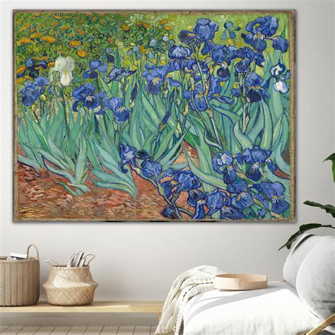 Vincent Van Gogh // Irises, 1889 - Art By The Masters - Touch of Modern