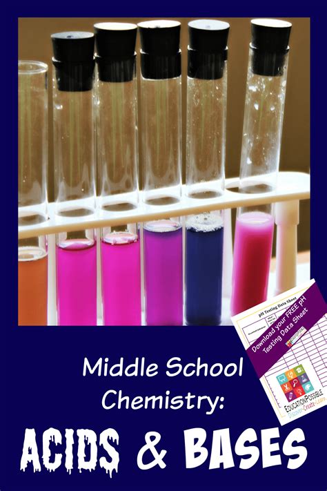 Middle School Chemistry: Acids and Bases