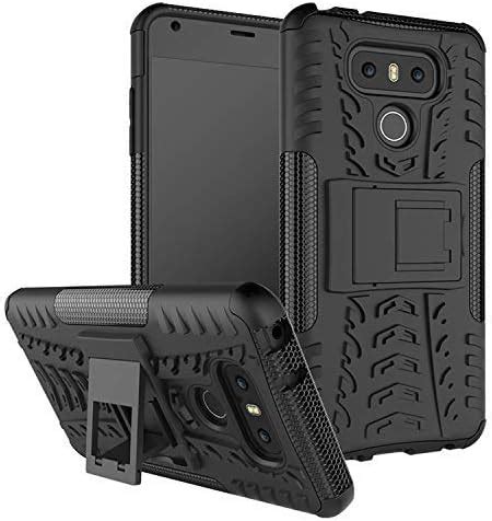 SkyTree Heavy Duty Dazzle Shockproof Rugged Kickstand Back Cover for LG ...