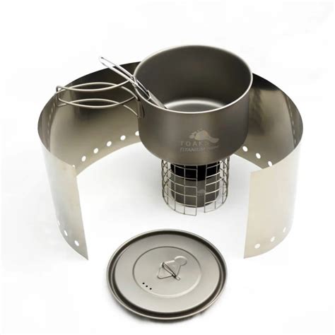 Toaks Ultralight Titanium Solid Fuel Cook System 的图像结果