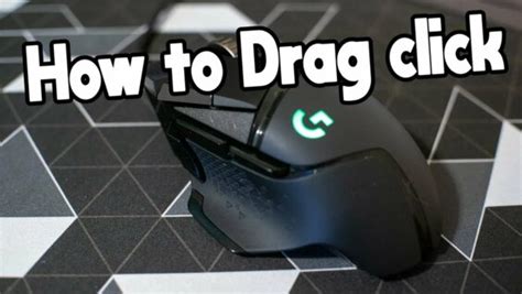 Image result for Comment Drag Click Logitech G502