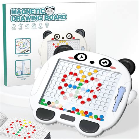 Amazon.com: kindersee Panda Doodle Board Magnetic Drawing Board for ...