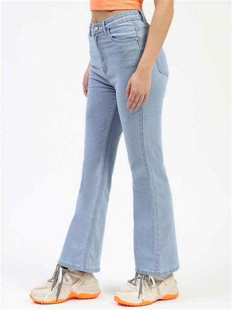 Madame Light Blue Flared Jeans