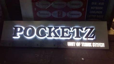 Acrylic Board And Letter - LED Acrylic Letter Service Provider from Gurgaon