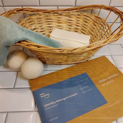 A Comprehensive Review Of HeySunday Laundry Detergent Sheets