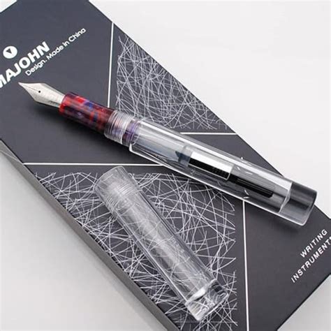 Moonman C1 Transparent Eyedropper Fountain Pen - SCOOBOO - Moonman