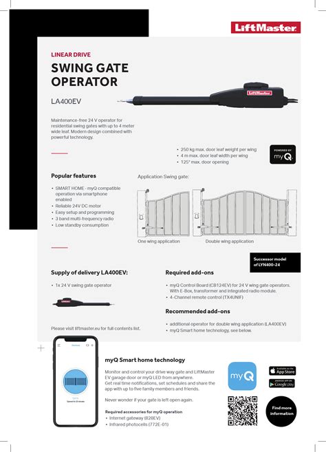 LiftMaster 780EV Wireless Keypad Instruction Manual