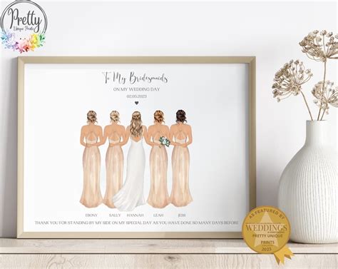 Wedding gifts for bridesmaids 60 photos - Astyledwedding.com
