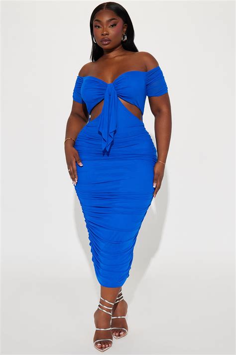 Discover Plus Size Blue Dresses | Fashion Nova