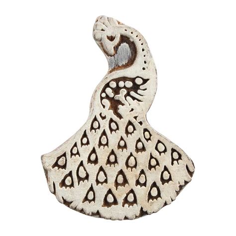 Set of 1 Piece New Wooden Printing Block