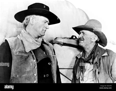 RED RIVER, John Wayne, Walter Brennan, 1948 Stock Photo - Alamy