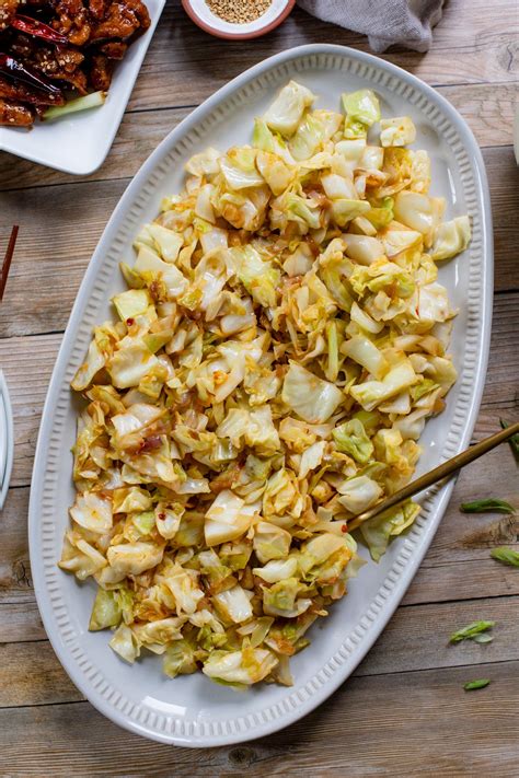 Sautéed Garlicky Cabbage - This Savory Vegan