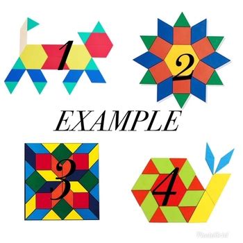 Image result for Pattern Block Cards Printable