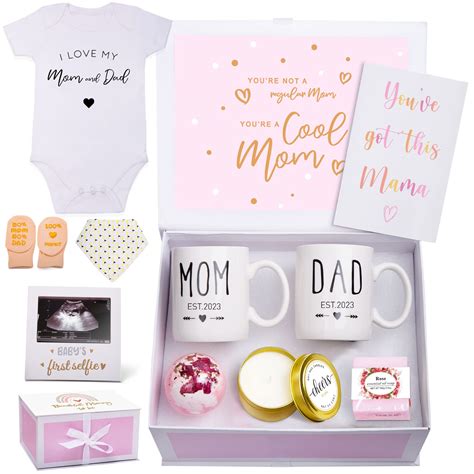 2023 New Mom Gifts for Women- Announcements Pregnancy Gifts for First ...