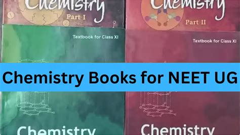 Chemistry Books for NEET UG 2026, Check Best Chemistry Preparation ...