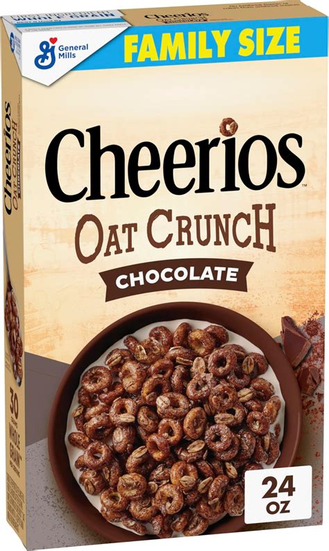 Amazon.com: Cheerios Protein Cereal, Cookies and Crème, 8g Protein ...