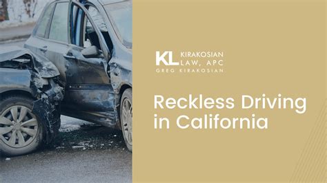 Reckless Driving Car Accidents in California and Your Path to Legal ...