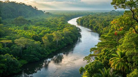 Amazing amazon river in amazon rainforest, brazil 57313995 Stock Photo ...