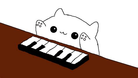 Image result for Keyboard Cat Drawing