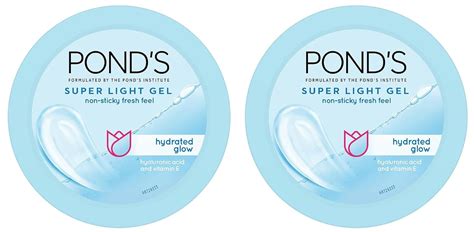 Pond's Super Light Gel Oil Free Moisturiser With Hyaluronic Acid ...