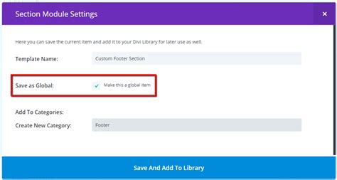 Enable Global Setting Module Divi Builder 的图像结果