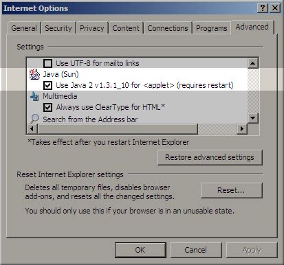 Image result for IE Java