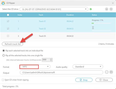 Converting CDA Audio Files for Android 的图像结果