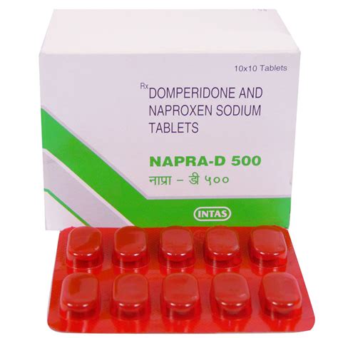 Napra-D 500 Tablet | Uses, Side Effects, Price | Apollo Pharmacy